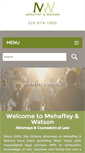 Mobile Screenshot of mehaffeyandwatson.com